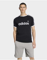 adidas Originals - 3-Stripes Slim Ringer T-Shirt Mens