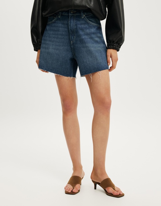 Cotton On - High 90s Denim Shorts