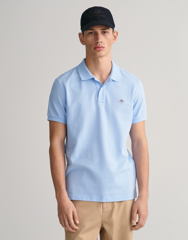 Gant - Slim Fit Shield Piqué Polo Shirt
