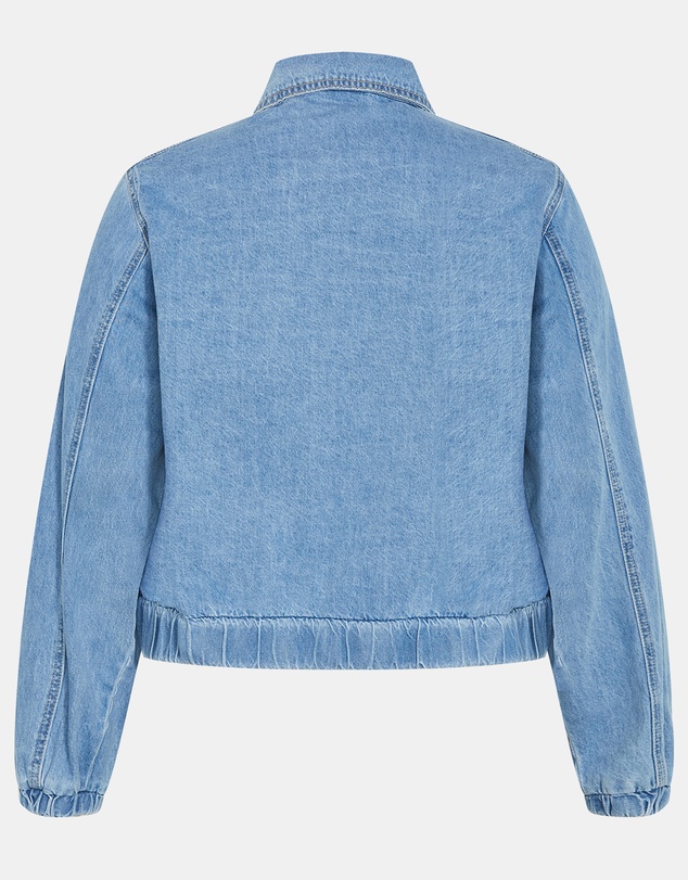 City Chic - Bria Denim Jacket - light wash