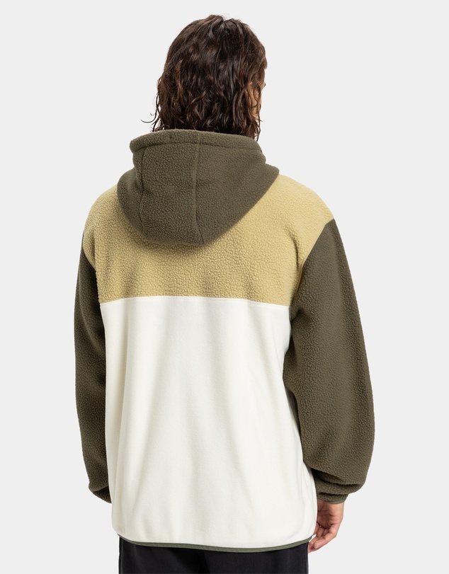 Quiksilver - Mens Ocean View Mix Up Fleece Hoodie