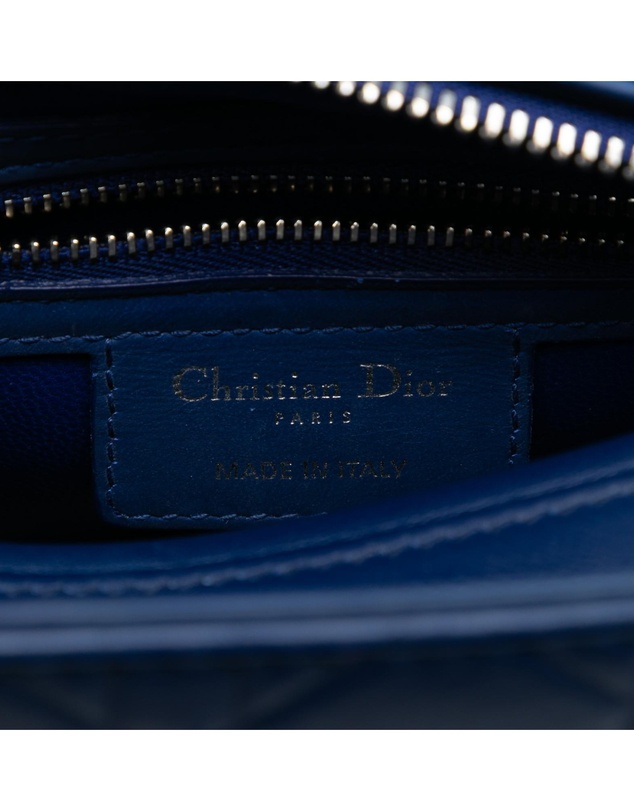 Pre-Loved by Azura Reborn - Pre-Loved Medium Ultra Matte Calfskin Cannage Embossed Lady Dior