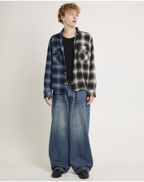 Insight - Split Flannel Long Sleeves Shirt