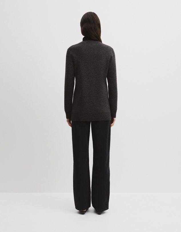Country Road - Compact Wool Longline Cardigan