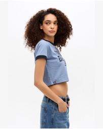 Superdry - Athletic Essentials Ringer Slim Fit Tee