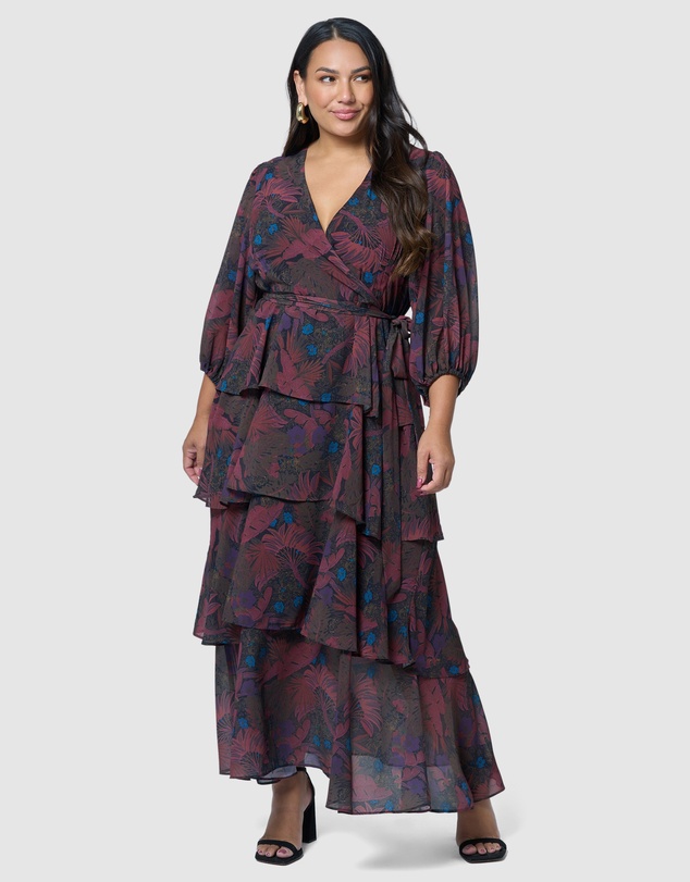 Pink Dusk by Curve Project - Temptress Maxi Dress