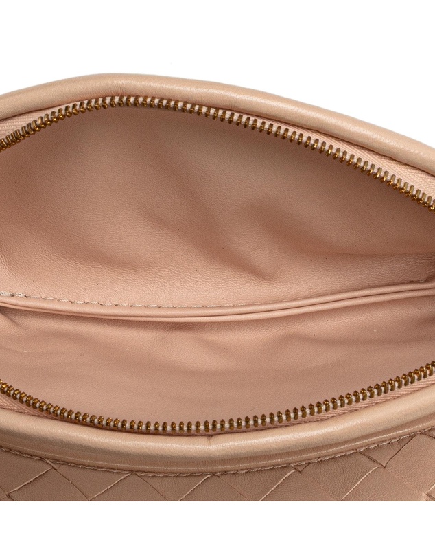 Pre-Loved by Azura Reborn - Pre-Loved bottega veneta Small Nappa Intrecciato Hobo with Removable Pouch