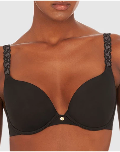 Natori - Pure Luxe Smooth Push Up Plunge Bra