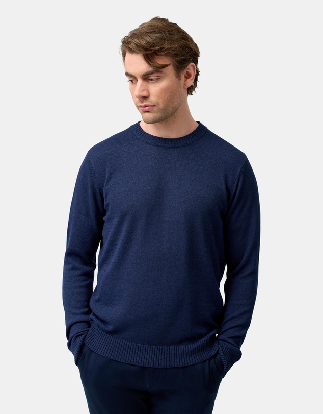 Brooksfield - Crew Neck Knit Boucle