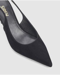 Siren - Daphne Slingback Heels