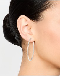 Lovisa - Surgical Steel Hoop Earrings 50 MM