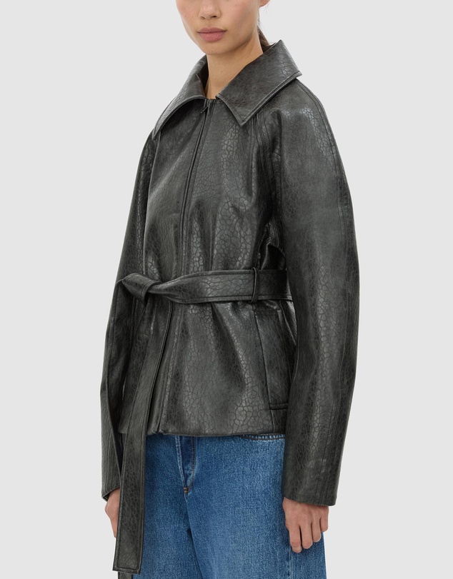C&M CAMILLA AND MARC - Oreno Croc Belted Jacket