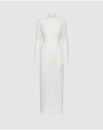ROTATE - Lace Open Back Dress