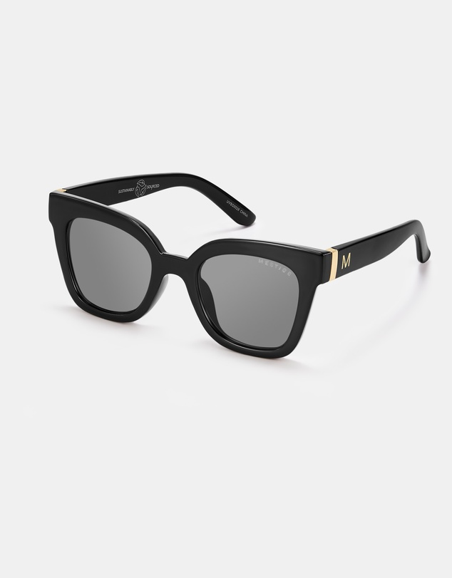 Mestige - Lavender Sustainable Sunglasses - UV400 Black