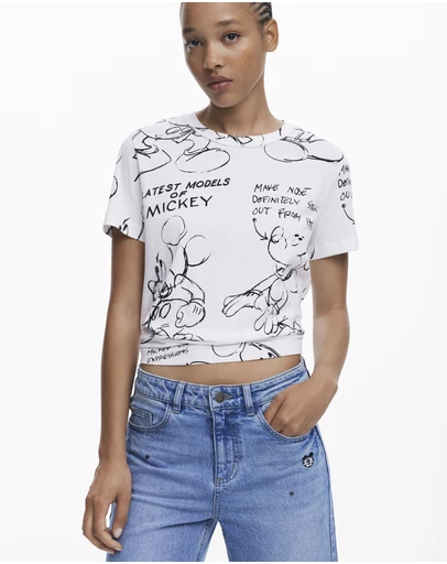 Desigual - Mickey™ Sketch T-shirt