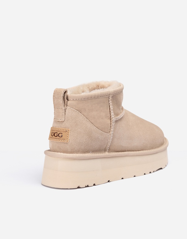 Ozwear Connection Uggs - Ugg Classic Platform Ultra Mini Boots (Water Resistant)