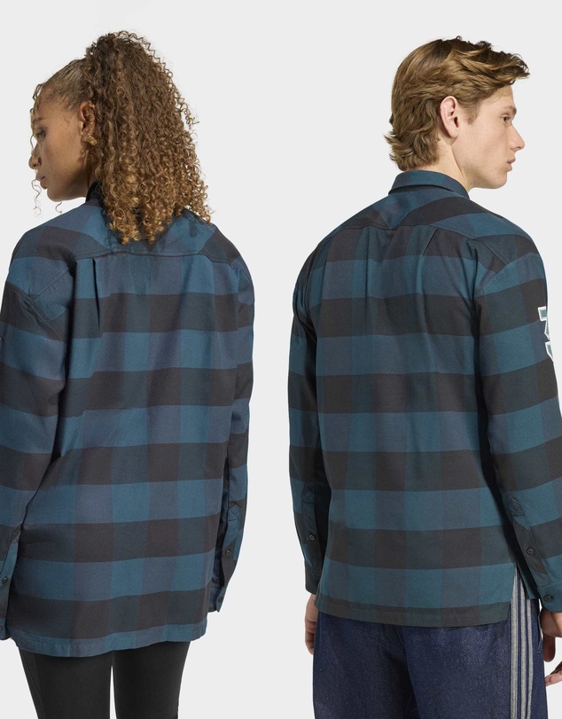 adidas Performance - All Blacks Flannel Shirt Mens
