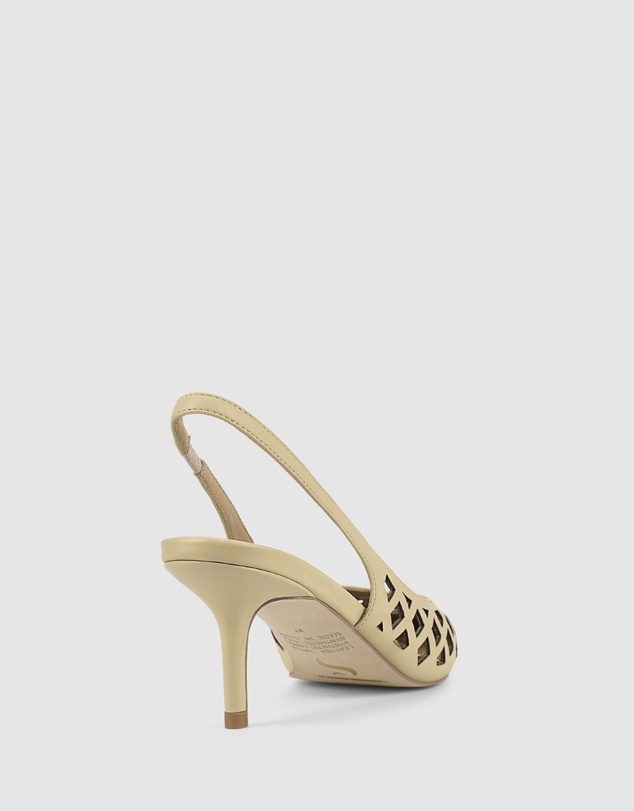 Siren - Yovanna Sling Back Kitten Heel