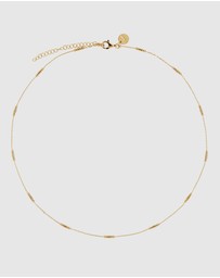 Najo - Piantina Yellow Gold Necklace (45cm+ext)