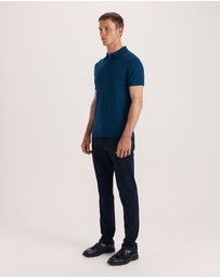 SABA - Miramar Cotton Wool Knit Polo