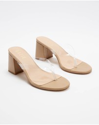 Dazie - Julia Block Heel Thongs