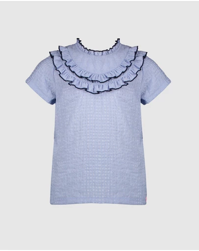 NONO - Fancy Frill Blouse Tyuna - Kids-Teens