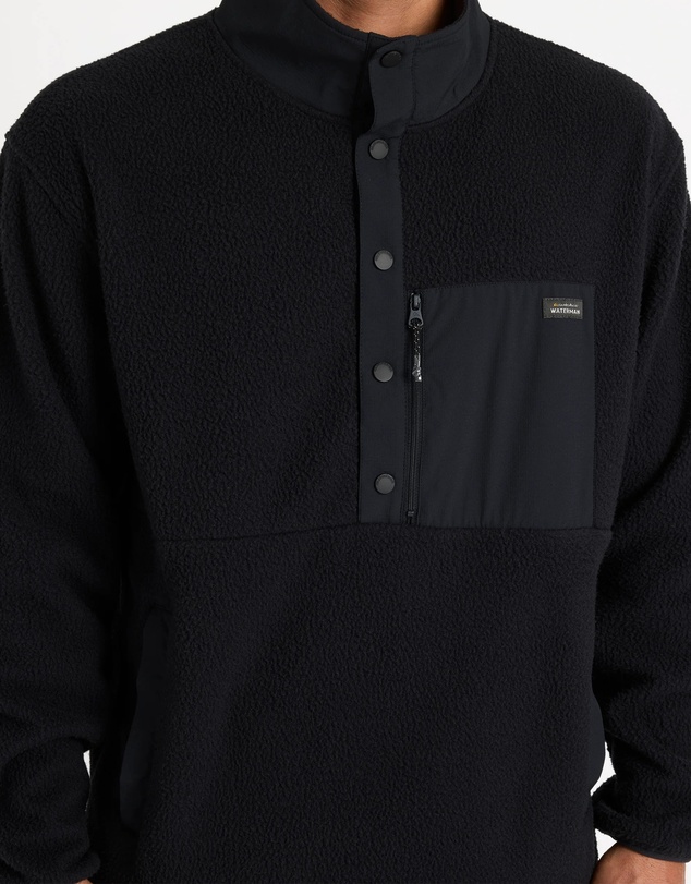 Quiksilver - Mens South Sherpa Fleece Jumper