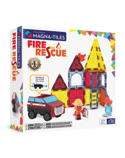 Magna-Tiles - MAGNA-TILES - Fire Rescue - 27 Piece