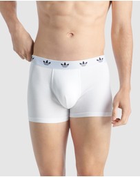 adidas Originals - 3 Pack Comfort Flex Cotton Trunk Underwear