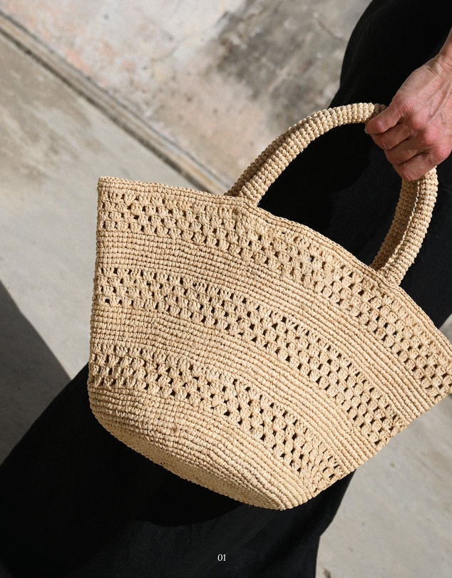 Mimmi Terra - Raffia Penne Bag