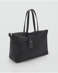 M.N.G - Large Nylon Shopper Bag