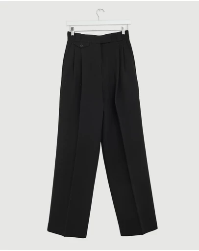 Revibe - Repaired Shona Joy Irena High-Waisted Tailored Pants - AU 12
