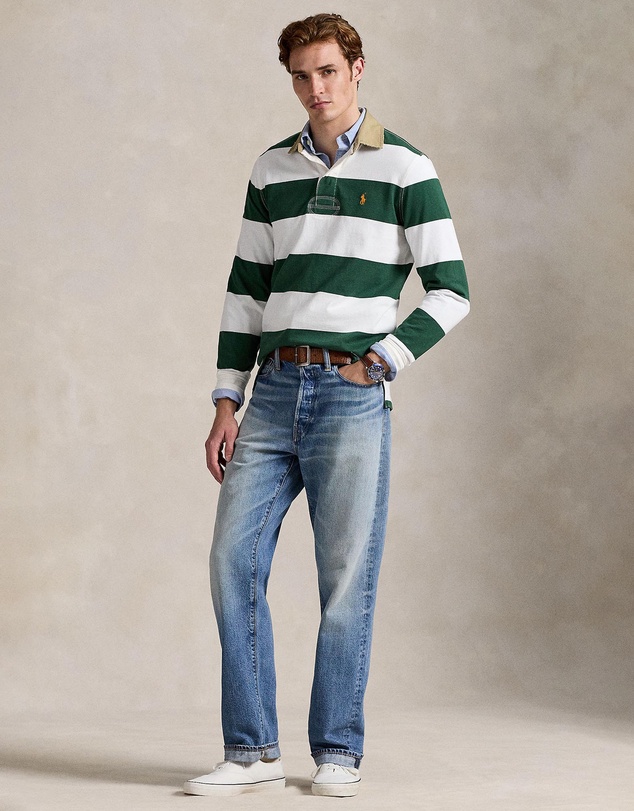 Polo Ralph Lauren - Classic Fit Khaki-Collar Rugby Shirt