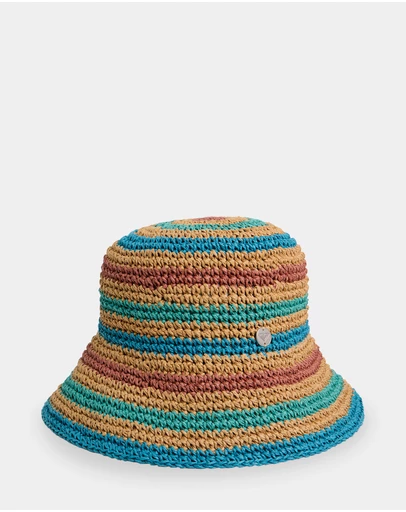 Roxy - Womens Dunes Straw Bucket Hat