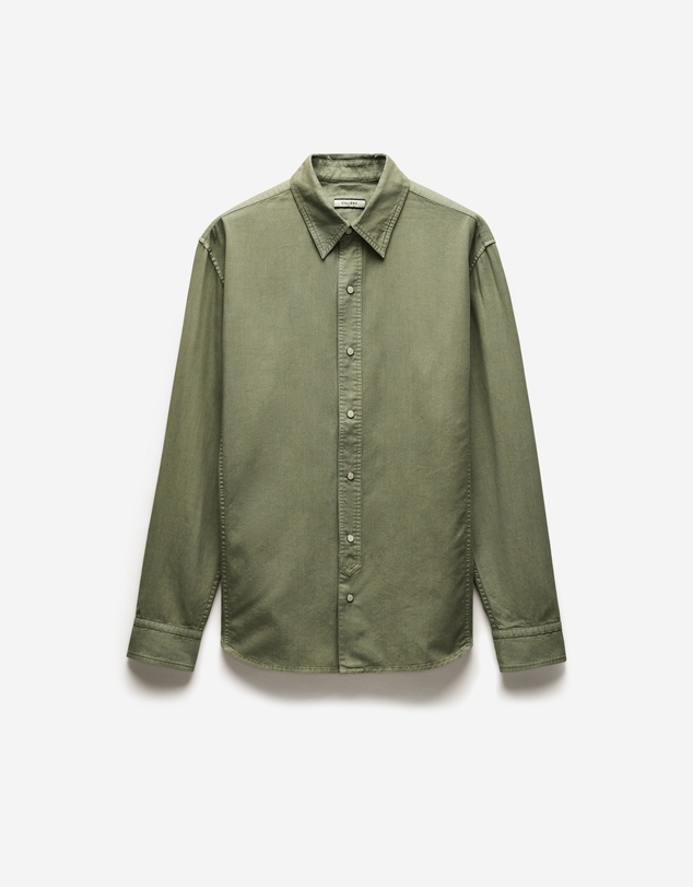 Calibre - Washed Cotton Lyocell Shirt Sage