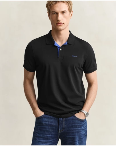 Gant - Contrast Piqué Polo Shirt