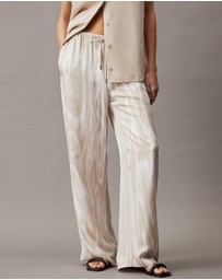 Calvin Klein - Relaxed Twill Printed Trousers
