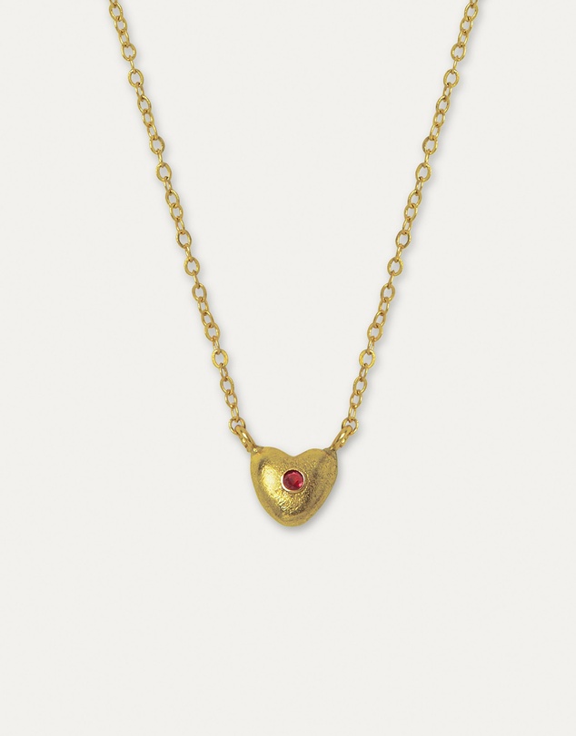 Ottoman Hands - Marina Red Heart Necklace