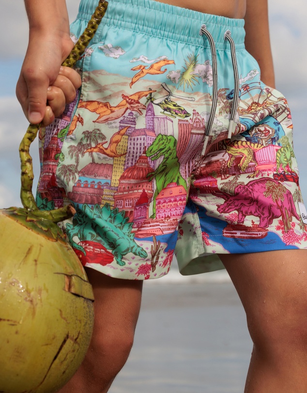 Boardies - Boardies Dino Takeover Kids Swim Shorts
