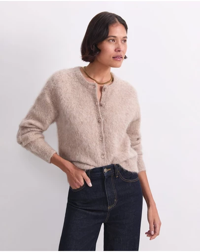 Sportscraft - Alpaca Blend Cropped Cardigan