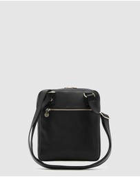 Republic of Florence - Gaius Black Leather Satchel Bag