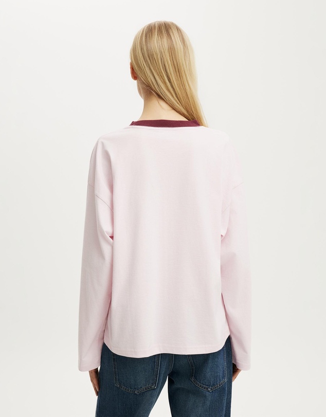 Cotton On - Boxy Long Sleeve Top