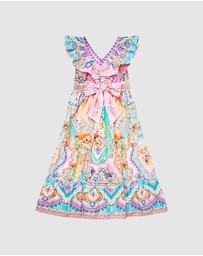 Camilla - Tiered Frill Maxi Dress - Kids-Teens