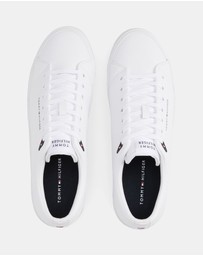 Tommy Hilfiger - TH Hi Vulcanised Core Low II Leather - Men's