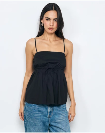 AERE - Darcy Square Neck Cami Top