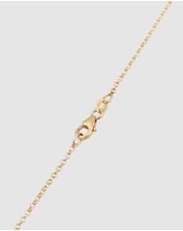 Elli Jewelry - Necklace Cross Pendant 925 Sterling Silver Gold-Plated