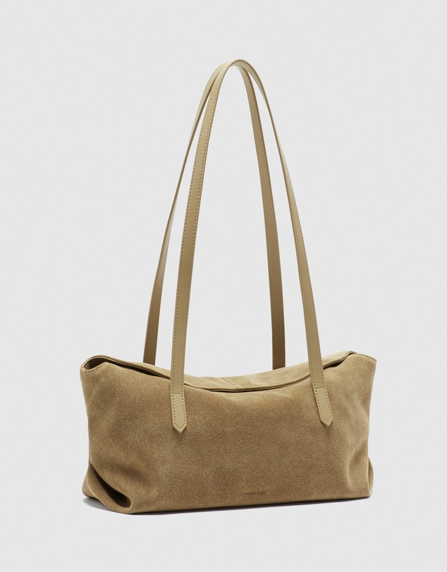 Nakedvice - The Poppy Blonde Suede Bag