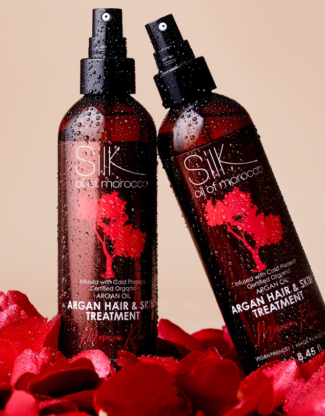 Silk Oil of Morocco - Moroccan Rose Silky Skin Trio