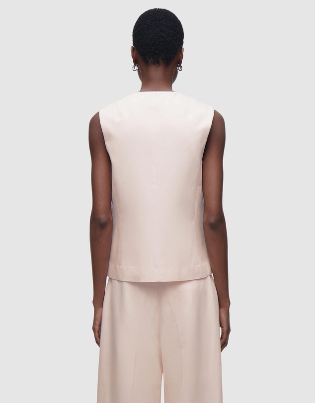 COS - Linen-Blend Tie-Front Waistcoat