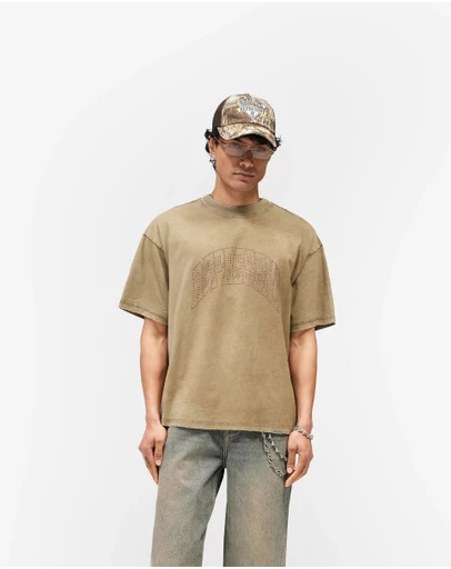 Represent - Embellished T-Shirt